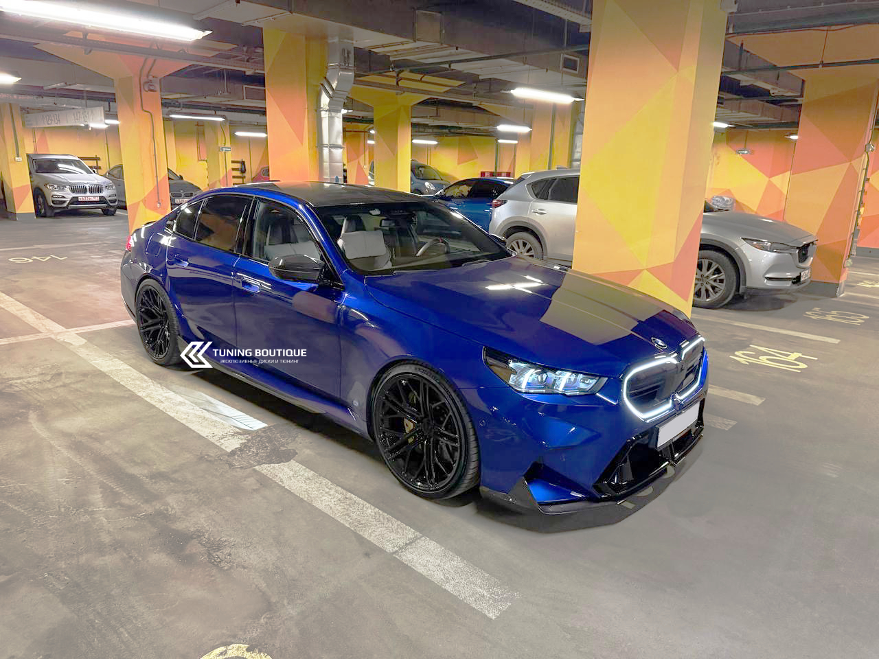 BMW M5 G90 на 22" кованых дисках Advanced Forged фото 2